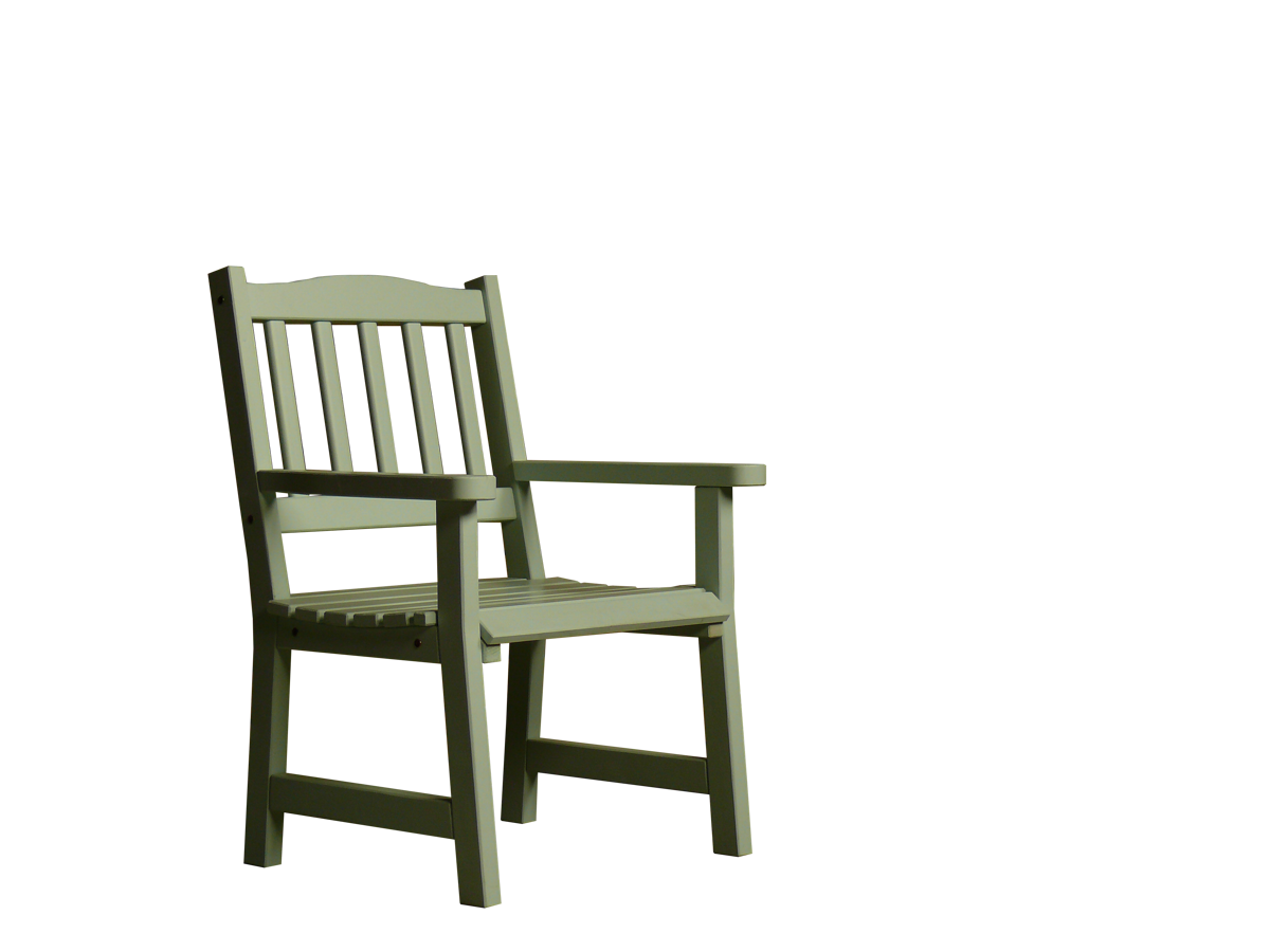 SALVIJA dārza krēsls gaiši salvijzaļā krāsā